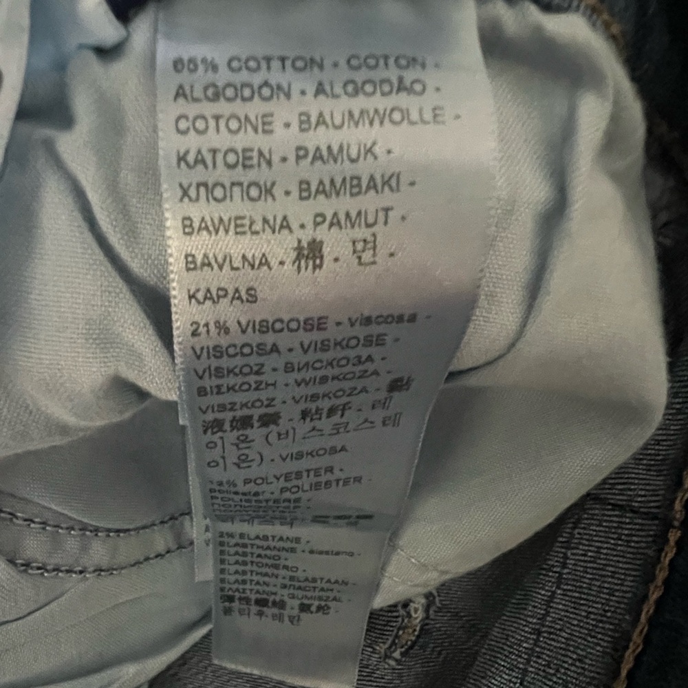 Levi's 726 High Rise Flare Corduroy Jeans-Size 29x32 - Picture 6 of 8
